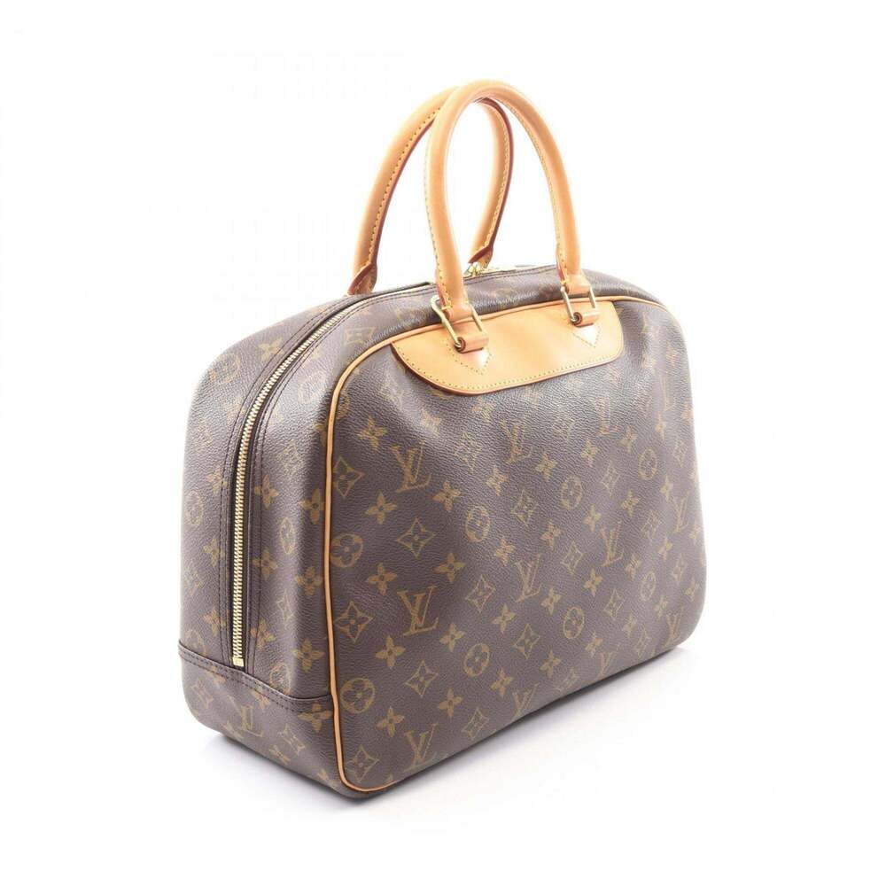 LOUIS VUITTON Brown Monogram Leather Deauville Bag - Picture 2 of 11